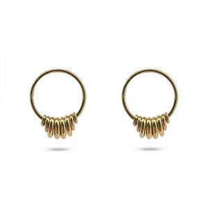 All Gold Circular "Waterfalls"
